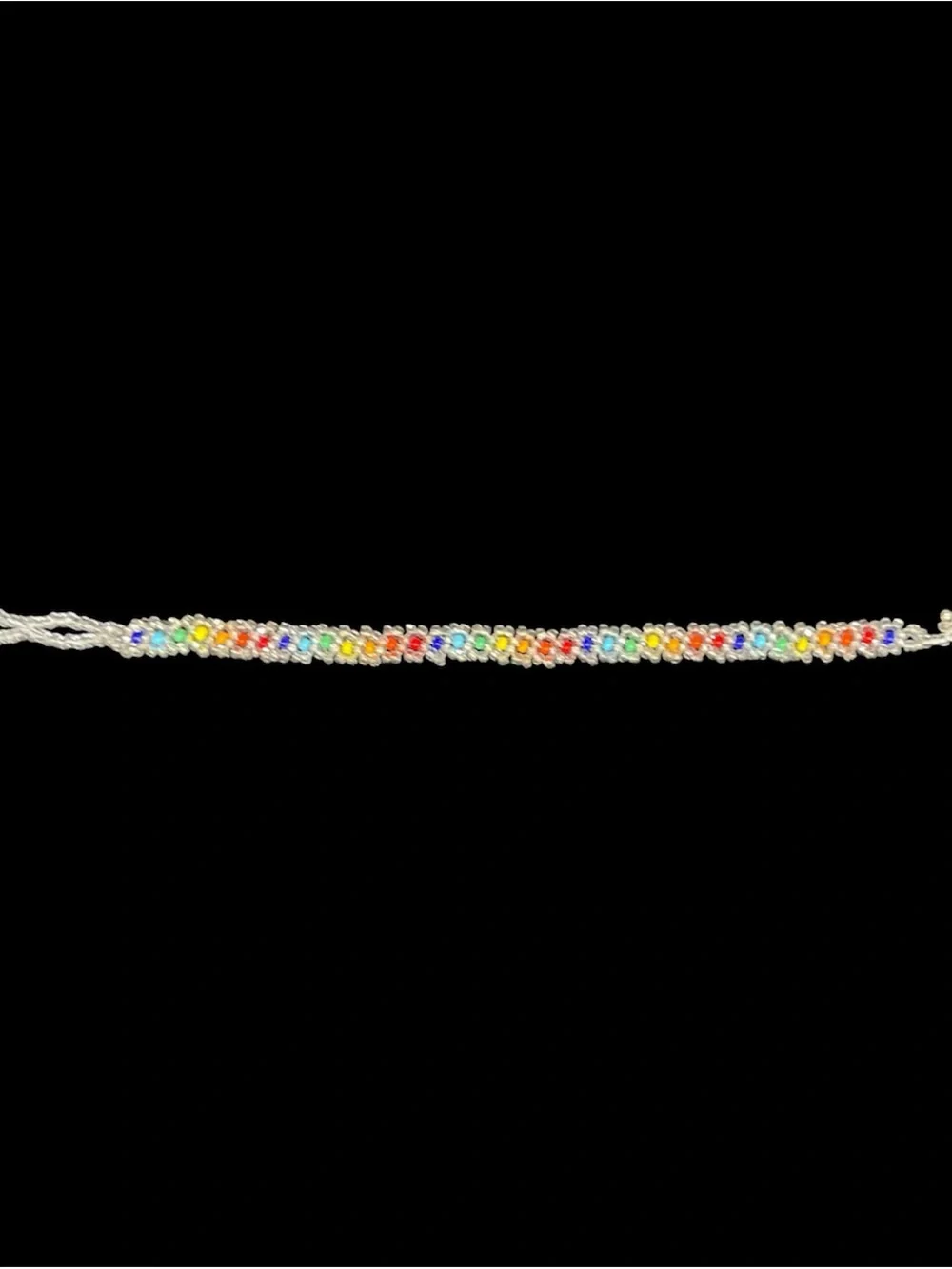 Multicolor Beaded Bracelet - Rainbow